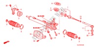 SERVOLENKGETRIEBE für Honda ODYSSEY EXL 5 Türen 5 gang automatikgetriebe 2008