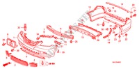 STOSSFAENGER('08 ) für Honda ODYSSEY EXL 5 Türen 5 gang automatikgetriebe 2010