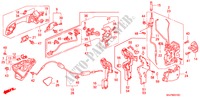 TUERSCHLOESSER, VORNE/AEUSSERER GRIFF für Honda ODYSSEY EXI 5 Türen 5 gang automatikgetriebe 2010