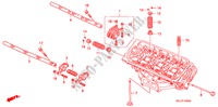 VENTIL/KIPPHEBEL(VORNE) für Honda ODYSSEY EXI 5 Türen 5 gang automatikgetriebe 2008