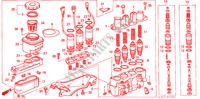 ABS MODULATOR für Honda ACCORD 2.0I-16 4 Türen 5 gang-Schaltgetriebe 1988