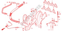 AUSPUFFKRUEMMER(1) für Honda ACCORD EX-2.0I 4 Türen 5 gang-Schaltgetriebe 1988