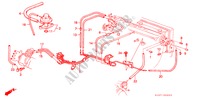 EINBAULEITUNG/ROHRE (DOHC,PGM FI) für Honda ACCORD 2.0I-16 4 Türen 5 gang-Schaltgetriebe 1988