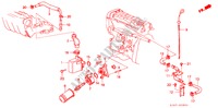 ENTLUEFTUNGSKAMMER/ OELFILTER(DOHC) für Honda ACCORD 2.0I-16 4 Türen 5 gang-Schaltgetriebe 1988