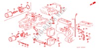 ENTLUEFTUNGSKAMMER/ OELFILTER(SOHC) für Honda ACCORD EX-2.0I 4 Türen 5 gang-Schaltgetriebe 1988