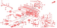 INSTRUMENTENBRETT(RH) für Honda ACCORD EX-2.0I 4 Türen 5 gang-Schaltgetriebe 1988