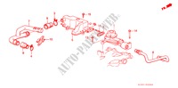 LUFTANSAUGVENTIL für Honda ACCORD EX EDITION 25 4 Türen 4 gang automatikgetriebe 1988