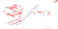 WAHLHEBELHALTERUNG(AT) für Honda ACCORD EX 4 Türen 4 gang automatikgetriebe 1988