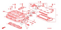 ANSAUGKRUEMMER für Honda LEGEND LEGEND 4 Türen 5 gang automatikgetriebe 2010