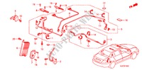 ANTENNE(LH) für Honda LEGEND LEGEND 4 Türen 5 gang automatikgetriebe 2010