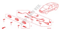 AUFKLAPP HAUBENSENSOR für Honda LEGEND LEGEND 4 Türen 5 gang automatikgetriebe 2009