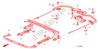 DACHGLEITTEILE für Honda LEGEND LEGEND 4 Türen 5 gang automatikgetriebe 2010