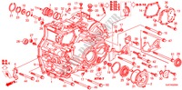 GETRIEBEGEHAEUSE für Honda LEGEND LEGEND 4 Türen 5 gang automatikgetriebe 2010