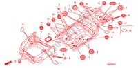 GUMMITUELLE(VORNE) für Honda LEGEND LEGEND 4 Türen 5 gang automatikgetriebe 2008