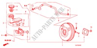 HAUPTBREMSZYLINDER/MASTER POWER(LH) für Honda LEGEND LEGEND 4 Türen 5 gang automatikgetriebe 2009
