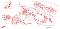 HINTERRADBREMSE(SCHEIBE) für Honda LEGEND LEGEND 4 Türen 5 gang automatikgetriebe 2008