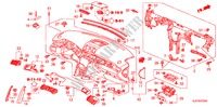 INSTRUMENTENBRETT(LH) für Honda LEGEND LEGEND 4 Türen 5 gang automatikgetriebe 2009