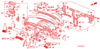 INSTRUMENTENBRETT(RH) für Honda LEGEND LEGEND 4 Türen 5 gang automatikgetriebe 2009