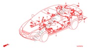 KABELBAUM(LH)(3) für Honda LEGEND LEGEND 4 Türen 5 gang automatikgetriebe 2008