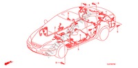 KABELBAUM(RH)(3) für Honda LEGEND LEGEND 4 Türen 5 gang automatikgetriebe 2008