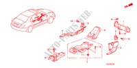 KANAL(LH) für Honda LEGEND LEGEND 4 Türen 5 gang automatikgetriebe 2010