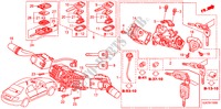 KOMBISCHALTER(LH) für Honda LEGEND LEGEND 4 Türen 5 gang automatikgetriebe 2010