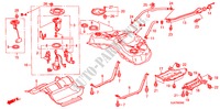 KRAFTSTOFFTANK für Honda LEGEND LEGEND 4 Türen 5 gang automatikgetriebe 2010