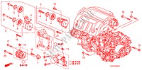 LICHTMASCHINEN STREBE für Honda LEGEND LEGEND 4 Türen 5 gang automatikgetriebe 2009