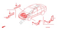 MOTORKABELBAUM, STREBE(RH) für Honda LEGEND LEGEND 4 Türen 5 gang automatikgetriebe 2010