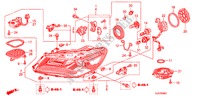 SCHEINWERFER('09 ) für Honda LEGEND LEGEND 4 Türen 5 gang automatikgetriebe 2009