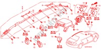SRS EINHEIT(RH) für Honda LEGEND LEGEND 4 Türen 5 gang automatikgetriebe 2010