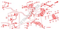 UNTERER ARM, HINTEN für Honda LEGEND LEGEND 4 Türen 5 gang automatikgetriebe 2009