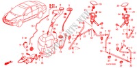 WINDSCHUTZSCHEIBENWASCHER/SCHEINWERFERWASCHER( '08) für Honda LEGEND LEGEND 4 Türen 5 gang automatikgetriebe 2008