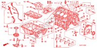 ZYLINDERBLOCK/OELWANNE für Honda LEGEND LEGEND 4 Türen 5 gang automatikgetriebe 2010