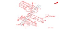 AUSPUFFKRUEMMER(DIESEL) für Honda FR-V 2.2 EXECUTIVE 5 Türen 6 gang-Schaltgetriebe 2009