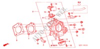DROSSELKLAPPENGEHAEUSE(2.0L) für Honda FR-V 2.0 COMFORT 5 Türen 6 gang-Schaltgetriebe 2006