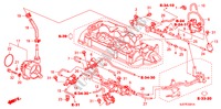 EINBAULEITUNG/UNTERDRUCKPUMPE('07 ) (DIESEL) für Honda FR-V 2.2 EXECUTIVE 5 Türen 6 gang-Schaltgetriebe 2009