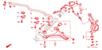 GELENK für Honda FR-V 2.0 COMFORT 5 Türen 6 gang-Schaltgetriebe 2006