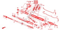 GETRIEBE, SERVOLENKUNG(HPS) (RH) für Honda FR-V 2.0 SE-S 5 Türen 6 gang-Schaltgetriebe 2006