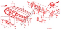 INSTRUMENTENBRETT(LH) für Honda FR-V 2.0 COMFORT 5 Türen 6 gang-Schaltgetriebe 2006