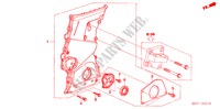 KETTENGEHAEUSE(DIESEL) für Honda FR-V 2.2 COMFORT 5 Türen 6 gang-Schaltgetriebe 2006