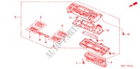 KLIMAANLAGE, AUTOMATISCH REGLER(RH) für Honda FR-V 1.8 EX 5 Türen 6 gang-Schaltgetriebe 2008
