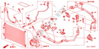 KLIMAANLAGE(SCHLAEUCHE/LEITUNGEN)(2.0L)(LH) für Honda FR-V 2.0 COMFORT 5 Türen 6 gang-Schaltgetriebe 2006