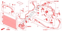 KLIMAANLAGE(SCHLAEUCHE/LEITUNGEN)(DIESEL)(LH) für Honda FR-V 2.2 EXECUTIVE 5 Türen 6 gang-Schaltgetriebe 2009