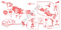 KOMBISCHALTER(RH) für Honda FR-V 1.8 EX 5 Türen 6 gang-Schaltgetriebe 2009