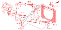 KUEHLERSCHLAUCH/RESERVETANK(DIESEL) für Honda FR-V 2.2 COMFORT 5 Türen 6 gang-Schaltgetriebe 2006
