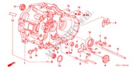 KUPPLUNGSGEHAEUSE(DIESEL) für Honda FR-V 2.2 COMFORT 5 Türen 6 gang-Schaltgetriebe 2006