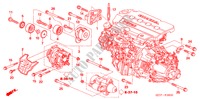 MOTORHALTERUNG (DIESEL) für Honda FR-V 2.2 EXECUTIVE 5 Türen 6 gang-Schaltgetriebe 2009