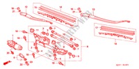 SCHEIBENWISCHER, VORNE(RH) für Honda FR-V 1.8 SE 5 Türen 5 gang automatikgetriebe 2007