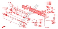 SERVOLENKGETRIEBE(HPS) (LH) für Honda FR-V 2.2 EXECUTIVE 5 Türen 6 gang-Schaltgetriebe 2009